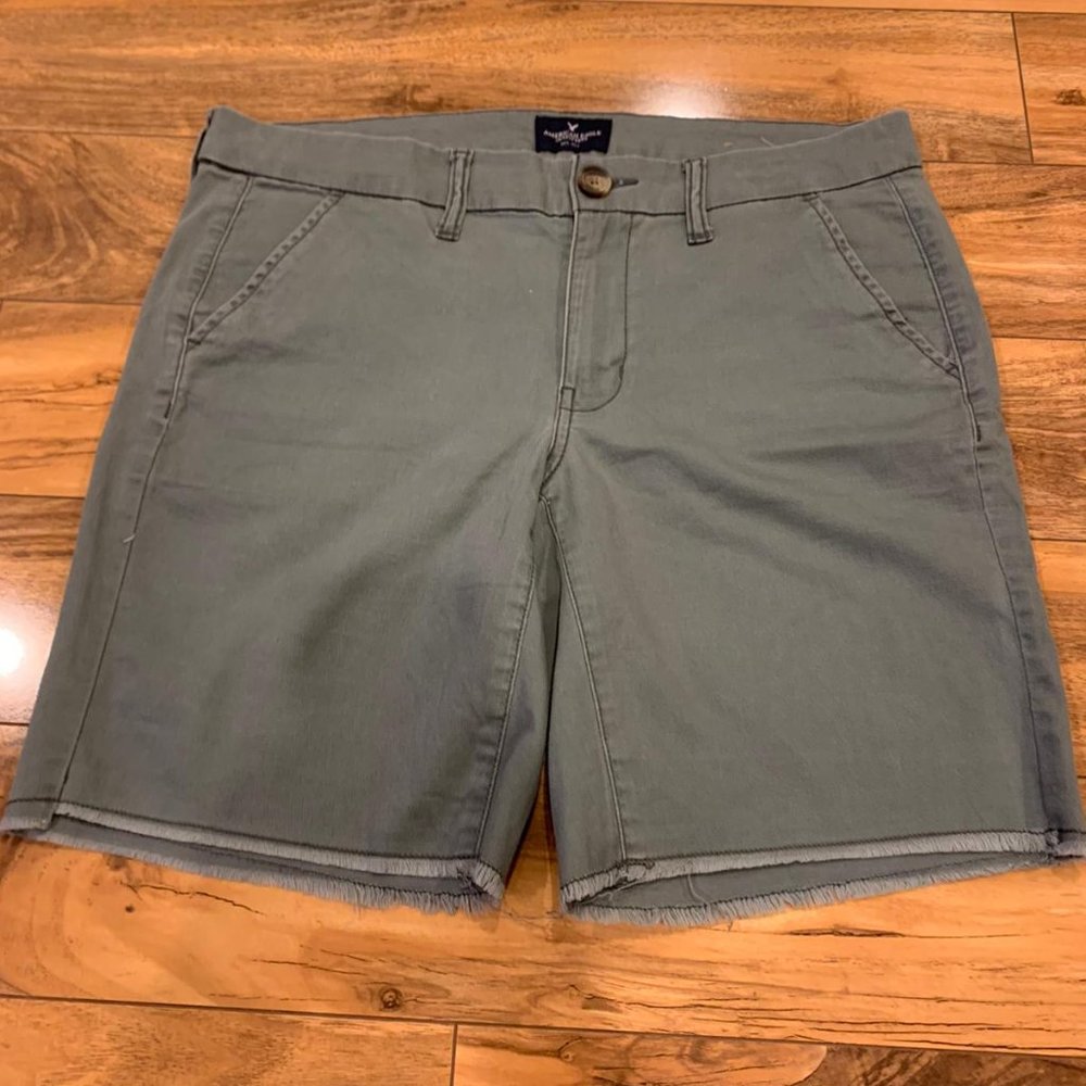 Military Green Shorts